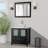 Ravenna 30" Freestanding Single Sink Bathroom Vanity with Engineered Marble Top and Matching Mirror-757000839-712313580