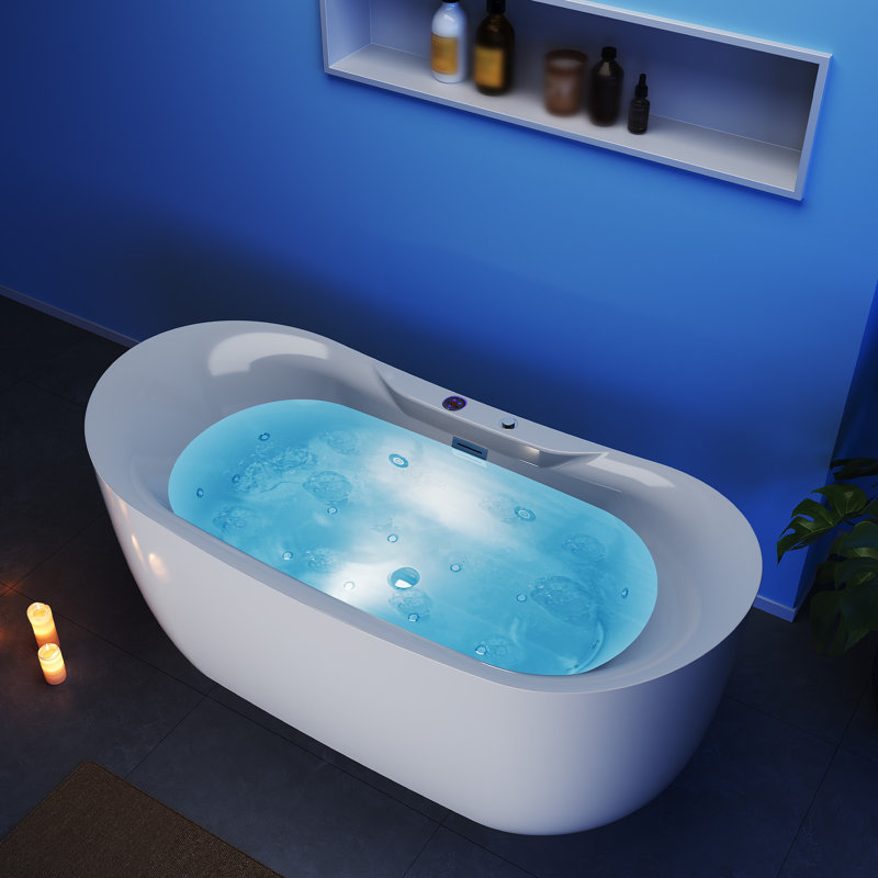 Baignoire tourbillon autoportante GarveeHome