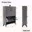 Shoe Storage Cabinet For Entryway, Free Standing Shoe Organizer With 2 Flip Drawers, Hidden Shoe Rack Storage Organizer For Doorway Hallway Closet-564340447