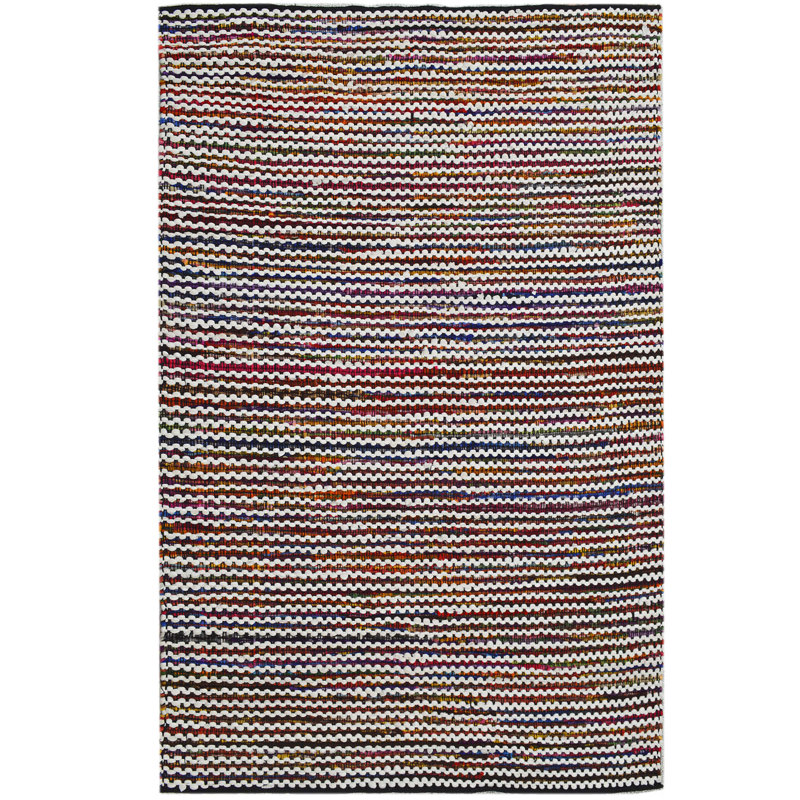 Calgary Striped Hand Woven Area Rug, Rectangle 120 x 180cm