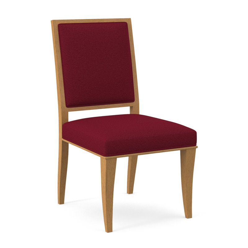 Chaise d'appoint en tissu Princeton, Ambre, Rouge à lèvres Margaret