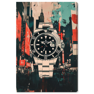 Cityscape Watch Canvas by Art Remedy