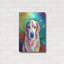 Art mural en métal Winston Porter «Pop Art Golden Retriever 3» par Furbaby Affiliates-2021119372