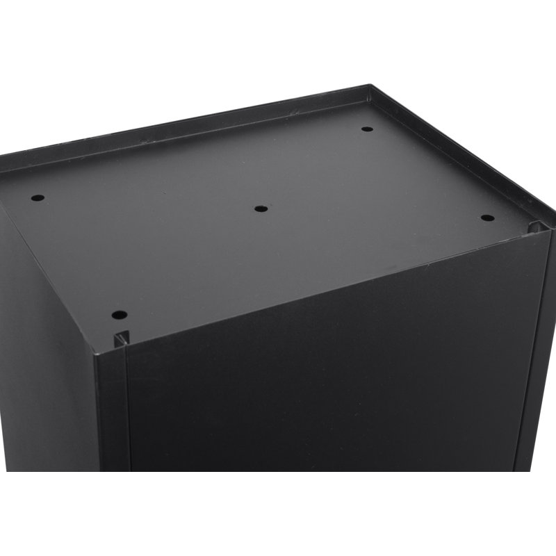MPB-500 PARCEL MAIL BOX, W/ DROP DOOR, Black