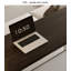 Table de bar moderne en pin noir moderne et minimaliste-305150573
