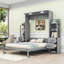 Lit en MDF 4 tiroirs avec tablettes Mirjana Murphy-1567362486-1567362507