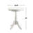Round Pedestal Accent Table