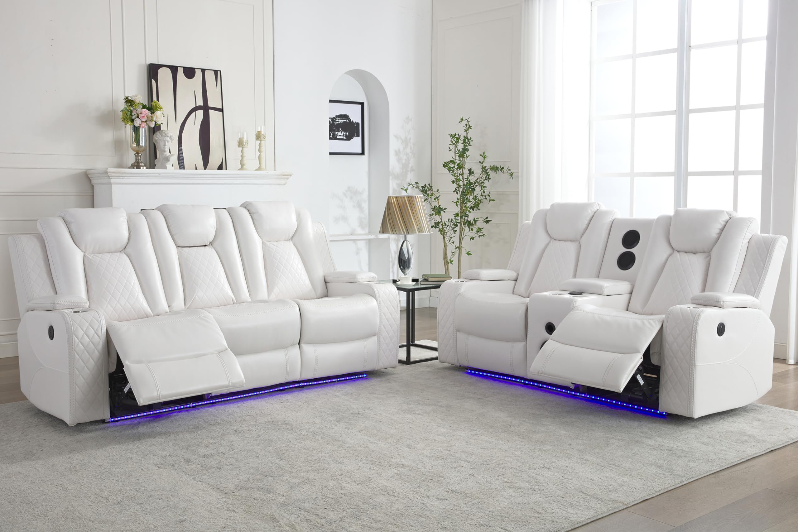 Ivy Bronx 2 - Piece Faux Leather Living Room Set & Reviews | Wayfair
