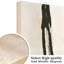 «Bold Abstraction I & II», ensemble d'art mural abstrait noir et blanc sur toile chagrine dorée