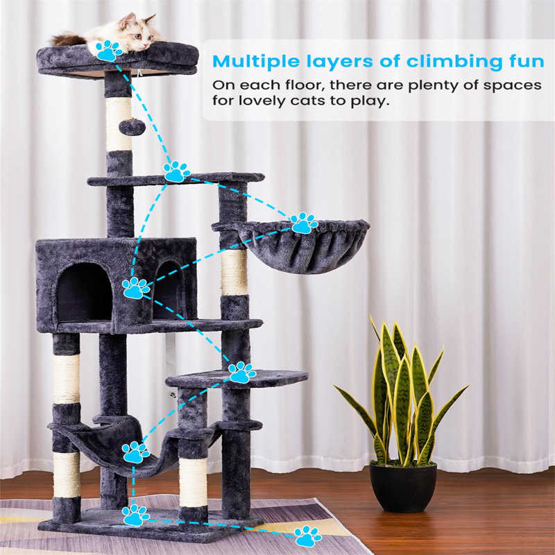Eycke 60.59'' H Cat Tree