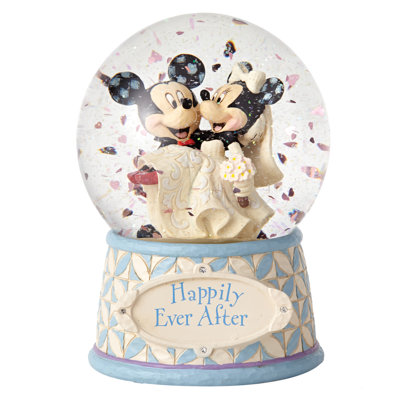 Boule de Noël Disney Traditions Mickey & Minnie 120 mm H 6,5 po