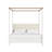 Haven QN Uph Canopy Poster Bed-121011736