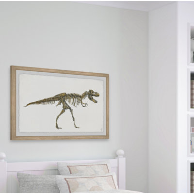 Brodsky 'Tyrannosaurus Skeleton' Framed Print