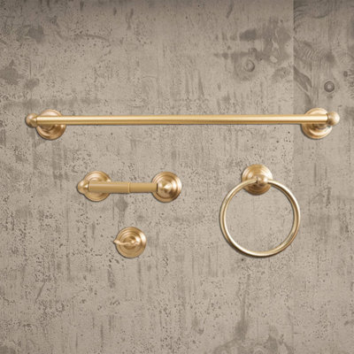 Ensemble de quincaillerie de salle de bain 4 pièces Robiki