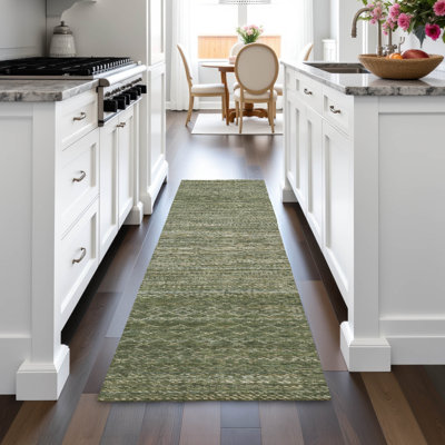 Machine Washable Indoor/Outdoor Kirksville ACN2150 Striped Rug
