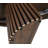 Coffee Table, Flexible and Extendable, walnut Brown
