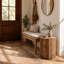 Tables de bout et tables d'appoint Rustic Hexagon