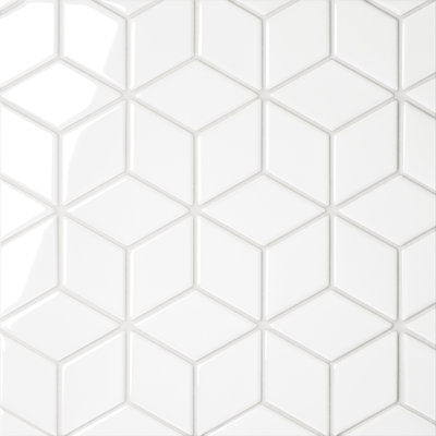 Carreau de porcelaine à motif de mur et de sol 11 po x 12 po Le Cafe