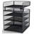 Onyx Mesh Horizontal Hanging Desk Storage