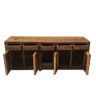 Rustic 17th Century Elm Sideboard