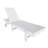 Joubert 77.6" Long Outdoor All-Weather Poly Reclining Single Chaise-1870440938