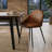 Holmes Vegan Leather Dining Chair-1881100136