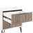 Nightstand In Rustic Gray And White-698770324