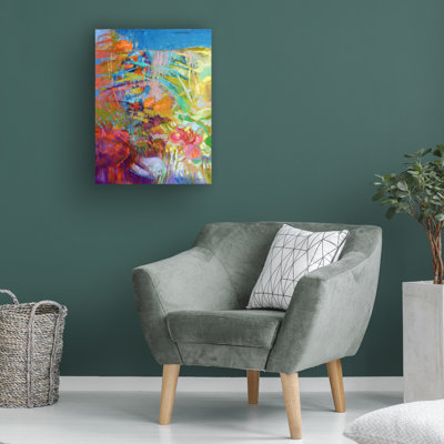 «Blooming Heart» sur impression sur toile
