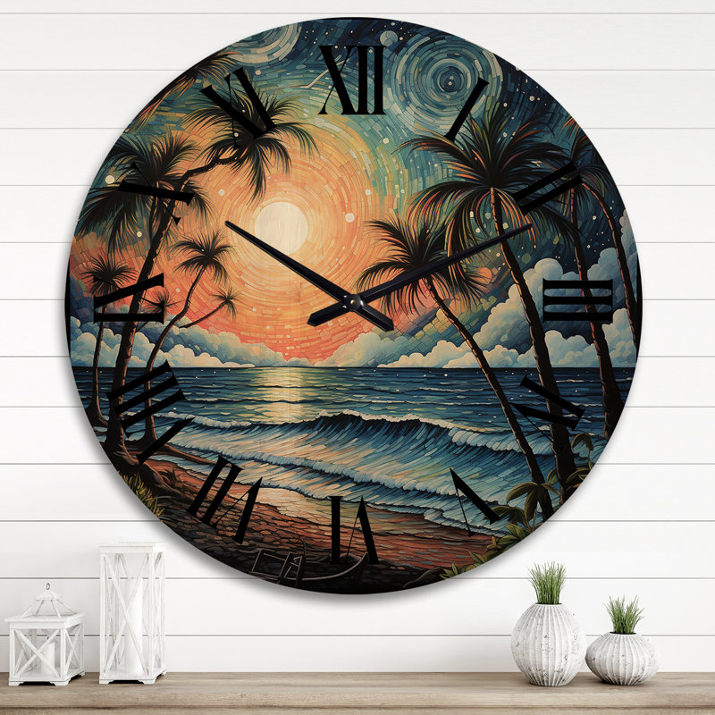 Horloge murale Yvonner, Très grand