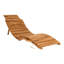 Huber 185cm Long Teak Single Chaise