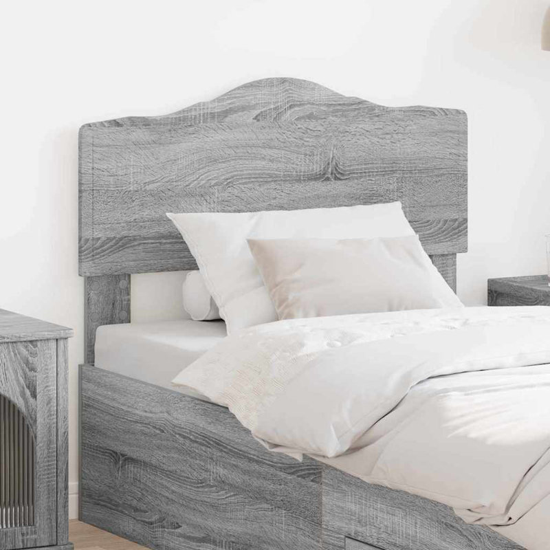 Headboard, Grey Sonoma, UK Single - DE 90 x 190 cm