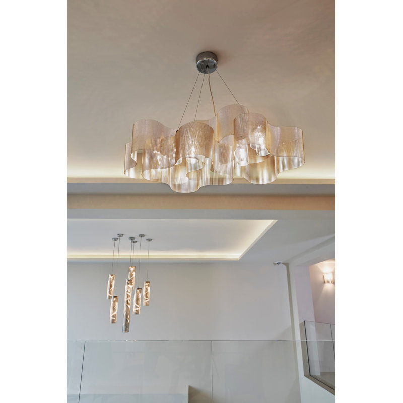 Nuage 5 - Light Chandelier, 12" H x 19" W x 31" D