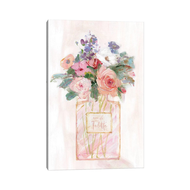Perfume Bouquet II by Sally Swatland - Gallery-Wrapped Canvas Giclée on Canvas, Canvas, 20.32 cm H x 30.48 cm W