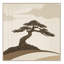 Tapis beige minimaliste lavable à la machine Ortencia Bonsai-1965797699