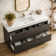 Valencia 60" Freestanding Single Modern Bathroom Vanity with Ingegrated Sink - Faucet Not Included