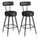 360° Swivel Bar Stools Set Of 2