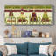«Happy Merry Joyous», toile encadrée-110587195