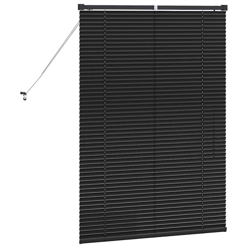 Venetian Blind, 130cm L x 95cm W, Black