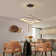Stoudt 2 Square Rings Dimmable LED Tiered Chandelier