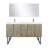 Lancy 60 in W x 20 in D Double Bath Vanity Mirror and Faucet Set-113288963