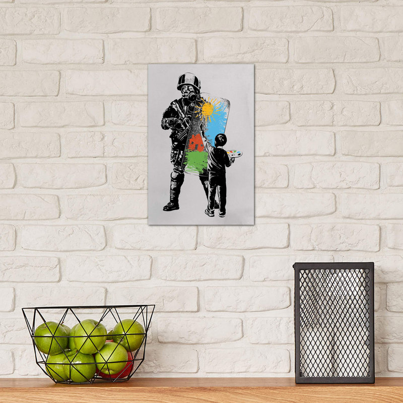 1 Piece Wall Art on Canvas, 30.48 cm H x 45.72 cm W, No Frame