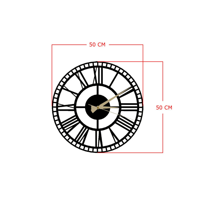 Horloge murale 19,69 po Jamieson