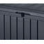 Keter Glenwood 390l Storage Box- Graphite/grey