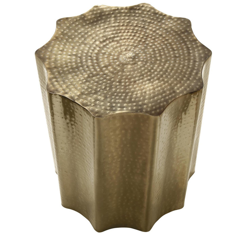 Accent Table, Gold, Gold