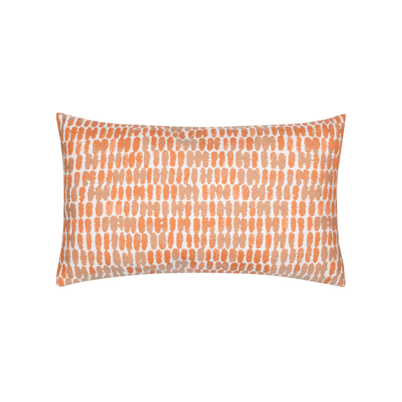Thumbprint Sunbrella® Indoor/Outdoor Pillow Cover & Insert by Elaine Smith, 12" H x 20" W