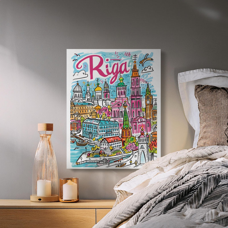 Drews Wrapped Canvas Print Set, 20x30