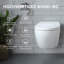HOROW Lebanon LPF Round Wall Mounted Wall Hung Toilets (Seat Included)
