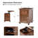 Boise Traditional Storage Lift Top End Table With Charging Station