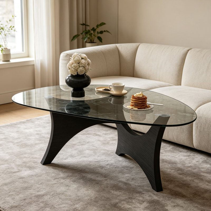 Table basse Modern Modern, Noir