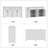 Four Doors 62.2''W Sideboard-2118851868